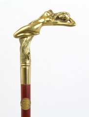 Producten getagd met walking stick with bronze grip
