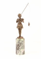 Products tagged with fishing girl bronze