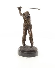 Bronze sports sculptures