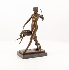 Mythological bronze sculptures