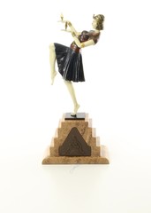 Bronze Art Deco sculptures