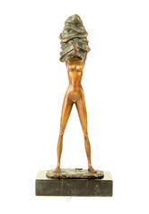 Erotic bronze sculptures