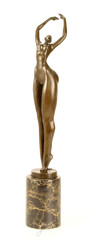 Erotic bronze sculptures