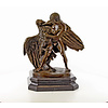 A bronze sculpture of the  Abduction of Ganymede