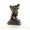 A bronze sculpture of the  Abduction of Ganymede