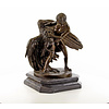 A bronze sculpture of the  Abduction of Ganymede