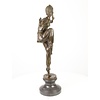 A bronze sculpture of Scheherazade