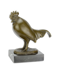 Bronze animal sculptures