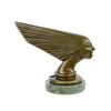 A bronze Art Deco Car Mascot