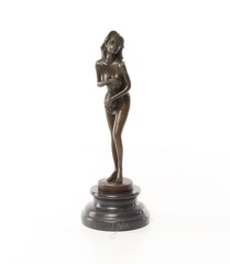 Erotic bronze sculptures