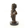 Bronzen buste van Bacchus