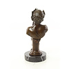 Bronze bust of Bacchus