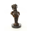 Bronzen buste van Bacchus