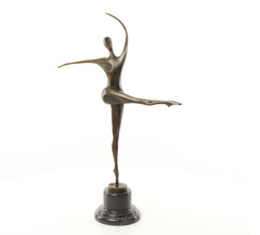 Bronze sculptures of dancers