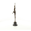 Bronze sculpture of a Modernist female dancer