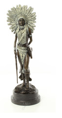 Producten getagd met native indian bronze sculptures