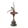 Bronze sculpture of a dancing ballerina