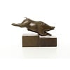 Art Deco bronze sculpture of a wild boar
