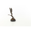 Bronze sculpture of a Stork car mascot