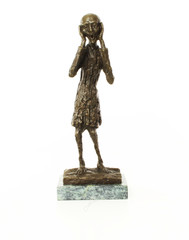 Abstract and modern bronze sculptures