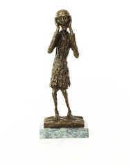 Producten getagd met bronze figurine "the scream"