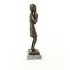 Bronze sculpture called "The Scream"