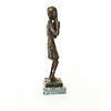 Bronzen sculptuur  "The Scream"