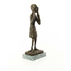 Bronzen sculptuur  "The Scream"