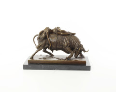Products tagged with europa and bull bronze figurine