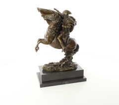 Bronze military and hunting sculptures