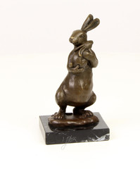 Products tagged with bronze sculpture mother rabbit & bunny