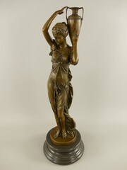 Classical bronze sculptures