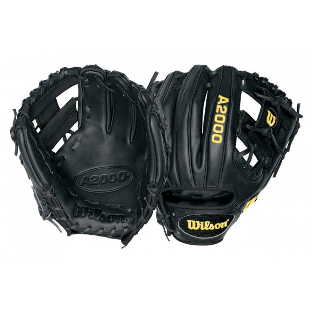 black wilson baseball glove