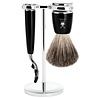 Muhle Scheerset Mach3 Rytmo Zwart (3-delig) Muhle Scheerset Mach3 Rytmo Zwart (3-delig)