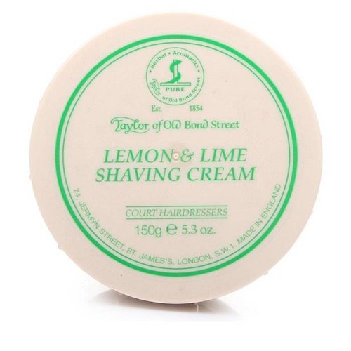 Taylor of Old Bond Street Scheercrème Lemon & Lime 150g Taylor of Old Bond Street Scheercrème Lemon & Lime 150g