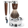 Muhle Scheerset Fusion Rytmo Essenhout (4-delig) Muhle Scheerset Fusion Rytmo Essenhout (4-delig)