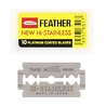 Feather Double Edge Scheermesjes 10 stuks Feather Double Edge Scheermesjes 10 stuks