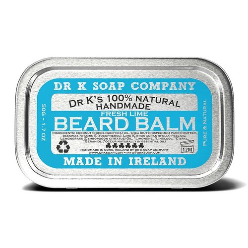 Dr K Soap Company Baardbalsem Fresh Lime 50g Dr K Soap Company Baardbalsem Fresh Lime 50g