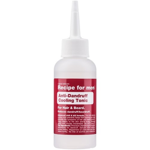 Recipe for men Anti-Dandruff Cooling Tonic 100 ml Recipe for men Anti-Dandruff Cooling Tonic 100 ml