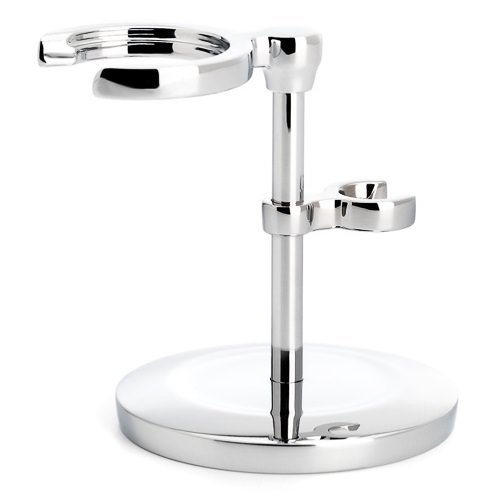 Muhle Classic Scheerkwast & Razor Standaard Chroom Muhle Classic Scheerkwast & Razor Standaard Chroom