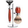 Muhle Scheerset Mach3 Purist Briar Hout (3-delig) Muhle Scheerset Mach3 Purist Briar Hout (3-delig)