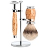 Muhle Scheerset Purist Maserbirke (3-delig) Muhle Scheerset Purist Maserbirke (3-delig)