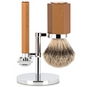 Muhle Scheerset Hexagon Bronze (3-delig) Muhle Scheerset Hexagon Bronze (3-delig)
