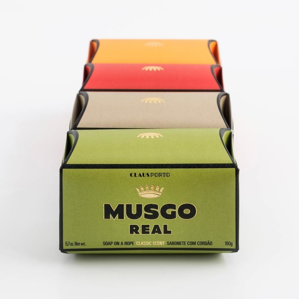 Musgo Real Soap on a Rope Orange Amber 190g 