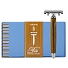 Fatip Safety Razor Zebrano Wood - Open Kam Fatip Safety Razor Zebrano Wood - Open Kam
