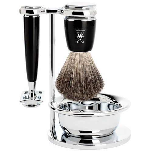 Muhle Scheerset Rytmo Zwart (4-delig) Muhle Scheerset Rytmo Zwart (4-delig)