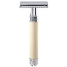 Edwin Jagger Rubber Coating Double Edge Safety Razor Ivoor Edwin Jagger Rubber Coating Double Edge Safety Razor Ivoor
