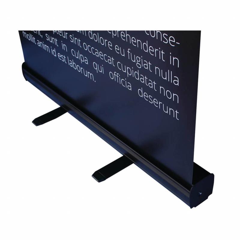 Roll up zwart 85x200 cm Roll up zwart 85x200 cm