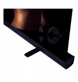 Roll Up Schwarz 100x200 cm