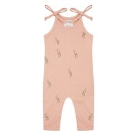 thumb-Little Indians Jumpsuit Flamingo Zacht Koraal-1